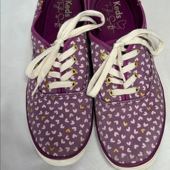 Keds Taylor Swift Women's Purple Patterned Sneakers - Picture 6 of 9